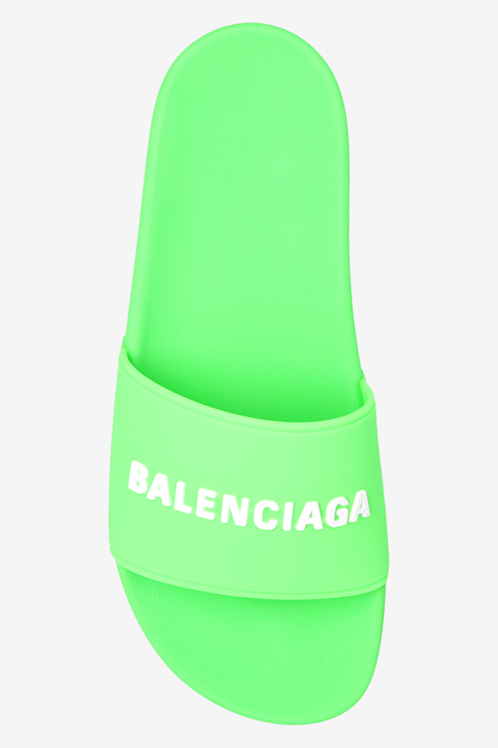 Balenciaga slides green online